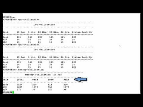 How To View CPU And Memory Utilization On An Avaya WLAN 8100 WC