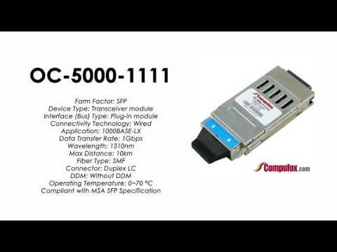 OC-5000-1111  |  Alcatel Compatible 1000Base-LH 1310nm 10km GBIC