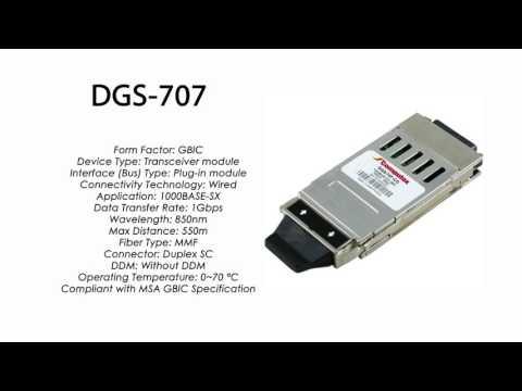 DGS-707 | D-Link Compatible 1000BASE-SX GBIC 850nm 550m