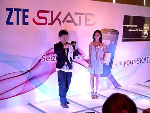Magic Performance Of Hong Kong ZTE Skate Launch
