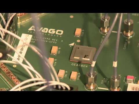 Avago 100G CFP2 Line Card Reference Solution Demonstration At OFC 2014