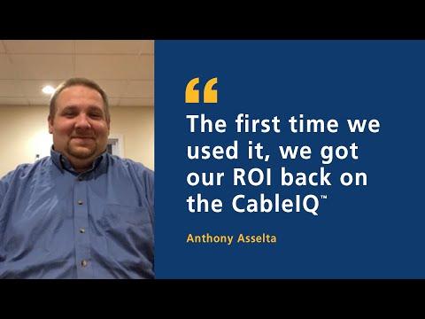 CableIQ™ Testimonial (Anthony Asselta) By Fluke Networks