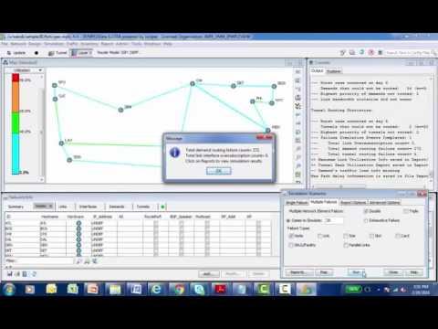 WANDL Failure Simulation Scenarios