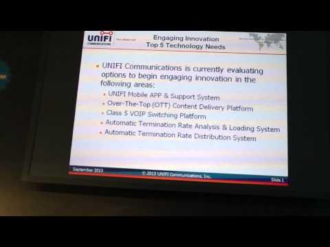 2013 #TC3Summit: UNIFI Communications Top 5 Technology Needs