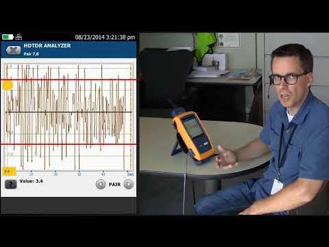 DSX 5000 CableAnalyzer Return Loss Fails Due To Cable Example 1: By Fluke Networks