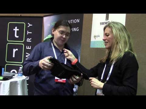CES 2014: TREWGrip Keyboard For Smartphone Android Devices