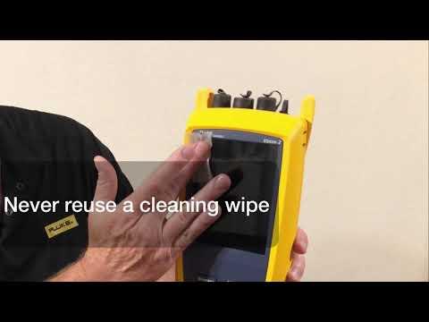 Cleaning Your Test Equipment - By Fluke Networks