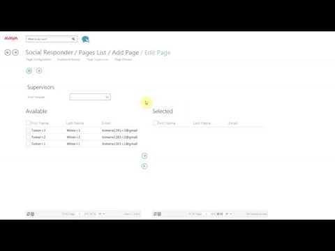 How To Create Pages In Avaya Social Responder?