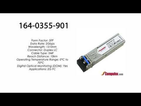 164-0355-901  |  Ciena Compatible 2G Fibre Channel 1310nm 10km SFP