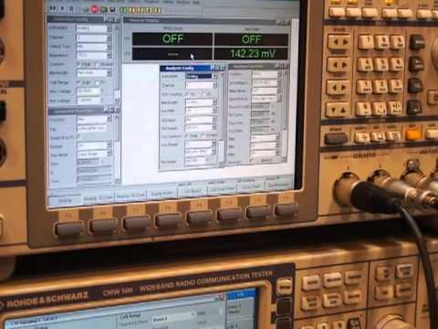 CTIA 2012 Rohde & Schwarz CMW 500 VOLTE Audio Analyser