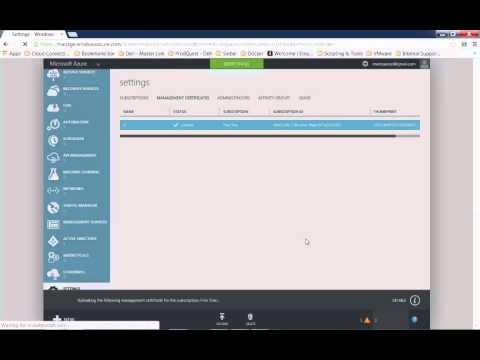 Microsoft Azure In Dell Cloud Manager