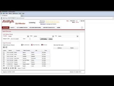 How To Configure Network Locations And Zones On The Avaya Diagnostic Server