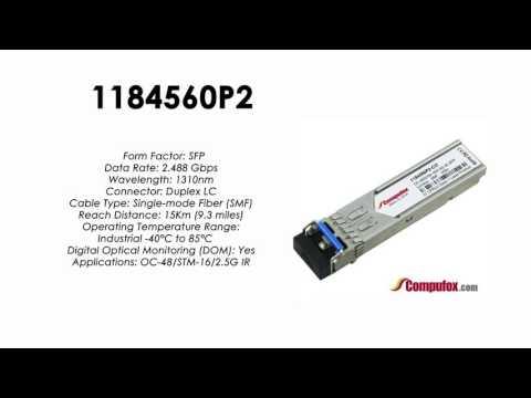 1184560P2  |  Adtran Compatible OC-48 1310nm 15km SFP