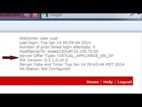 How To Check Avaya Aura AES Software Version, Offer Type And Hardware Type