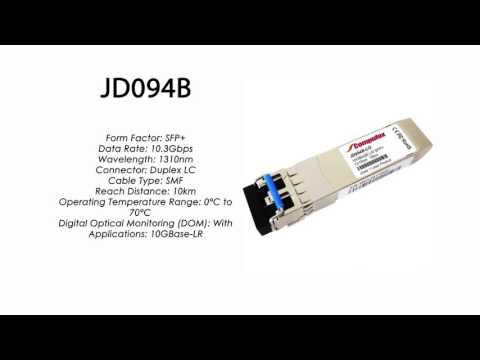 JD094B  |  HP Compatible 10GBase-LR SFP+ 1310nm 10km