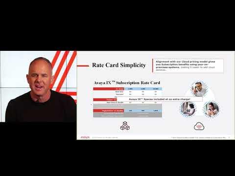 Intro To Avaya IX Subscription