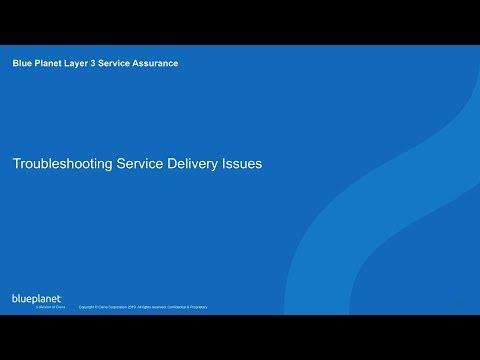 Demo: Blue Planet Layer 3 Service Assurance