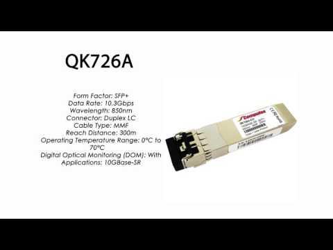 QK726A  |  HP Compatible 10GBase-SR SFP+ 850nm 300m