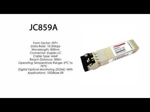 JC859A  |  HP Compatible 10GBase-SR 850nm 300m SFP+