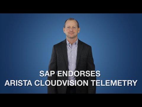 SAP Endorses Arista CloudVision Telemetry