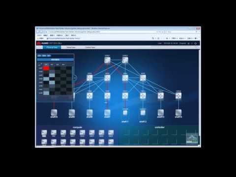 HUAWEI SDN Demo  Cloud Fabric And Openstack Cooperation Solution