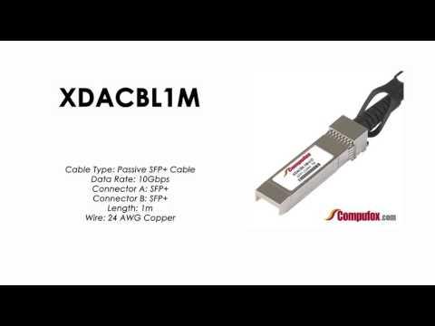 XDACBL1M  |  Intel Compatible SFP+ Passive DAC Cable 1m