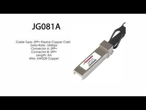 JG081A  |  HP Compatible  SFP+ Passive Copper Cable 5m