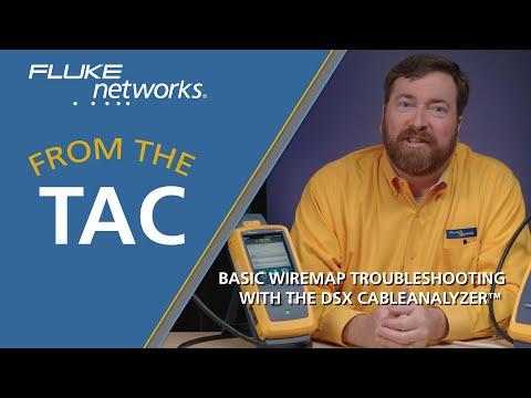 Basic Wiremap Troubleshooting With The DSX CableAnalyzer™ By Fluke Networks