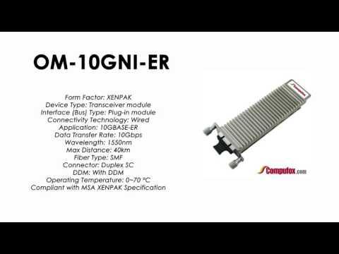 OM-10GNI-ER  |  Alcatel Compatible 10GBASE-ER 1550nm 40km XENPAK