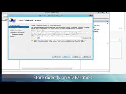 Syncro-Win2012-Chapter 5-Creating The Hyper V VM