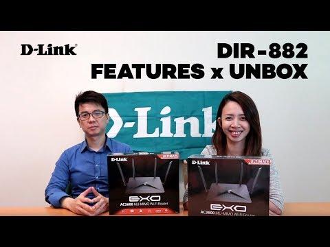 DIR 882 - AC2600 EXO MU-MIMO WiFi Router Features + Unbox