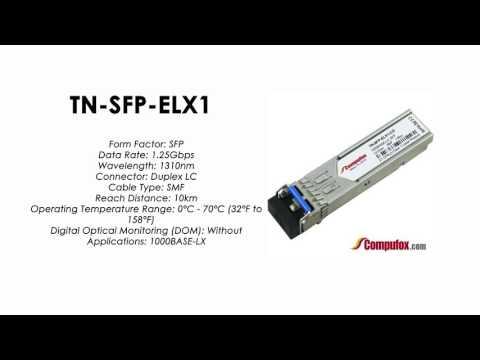 TN-SFP-ELX1 | Transition Compatible 1000BASE-LX SFP 1310nm SMF 10km