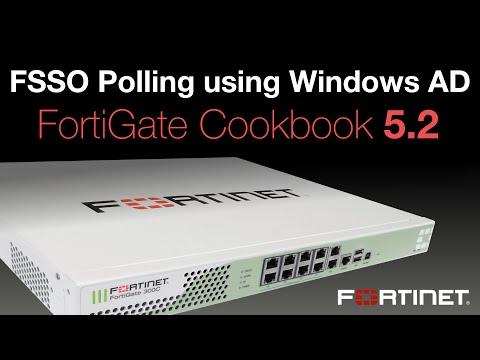 FortiGate Cookbook - FSSO Polling Using Windows AD (5.2)