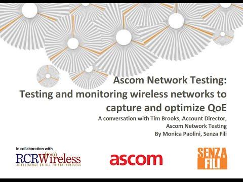 Testing And Monitoring Wireless Networks To Capture And Optimize QoE
