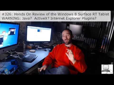 Episode #326: Hands On Review Of The Windows 8 Surface RT Tablet