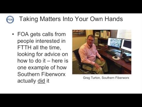 Lecture 46 DIY FTTH Southern Fiberworx