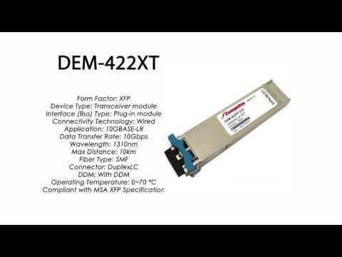 DEM-422XT  |  D-Link Compatible 10GBase-LR XFP 1310nm 10km