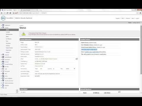 How To Manualy Update The Licenses On SonicWALL Firewall