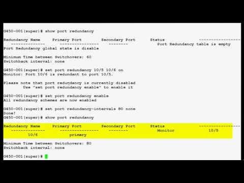 How To Configure Port Redundancy In Avaya Media Gateway G450