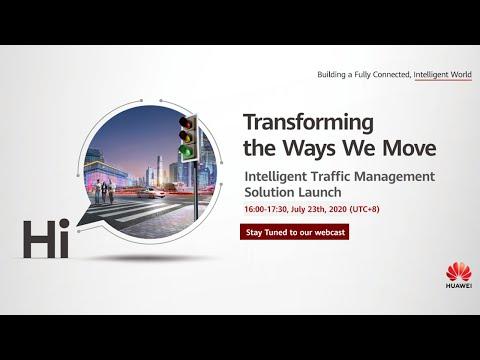 Huawei Intelligent Traffic Management Solution Launch