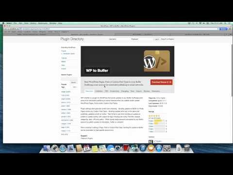 WP To Buffer WordPress Plugin For BufferApp