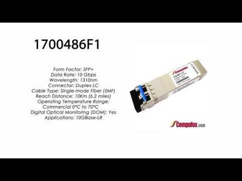 1700486F1  |  Adtran Compatible 10GBase-LR SFP+ 1310nm SMF 10km