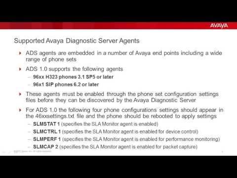 How To Discover An Agent On The Avaya Diagnostic Server