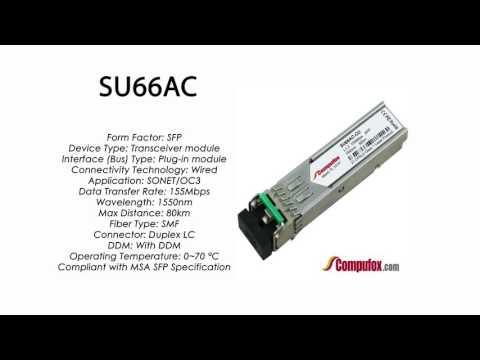 SU66AC  |  Marconi Compatible SFP 155Mbps 1550nm 80km DDM