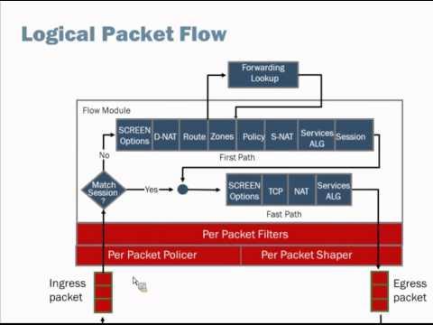 SRX Forwarding Modes