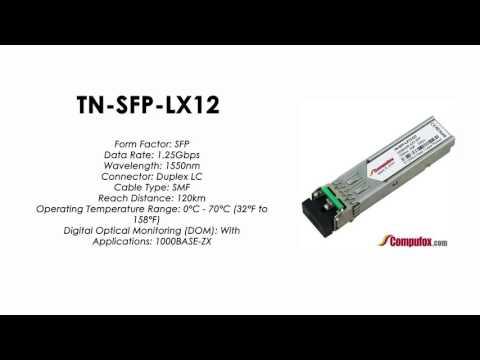 TN-SFP-LX12  |  Transition Compatible 1000BASE-LX SFP 1550nm SMF 120km