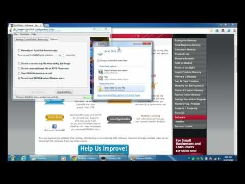 RAM As An Ultra Fast Hard Drive With Dataram RAMDisk