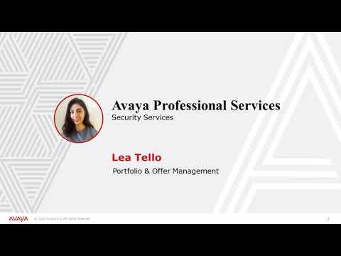 Avaya Professional Security Services