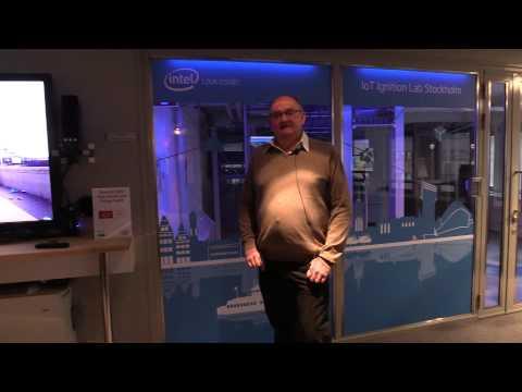 Tomas Stralman, An Intel EMEA Application Manager, Intros Stockholm Lab