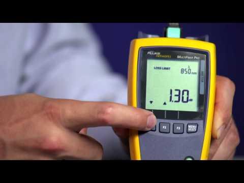 MultiFiber Pro- Optical Power Meter And Light Source: By Fluke Networks